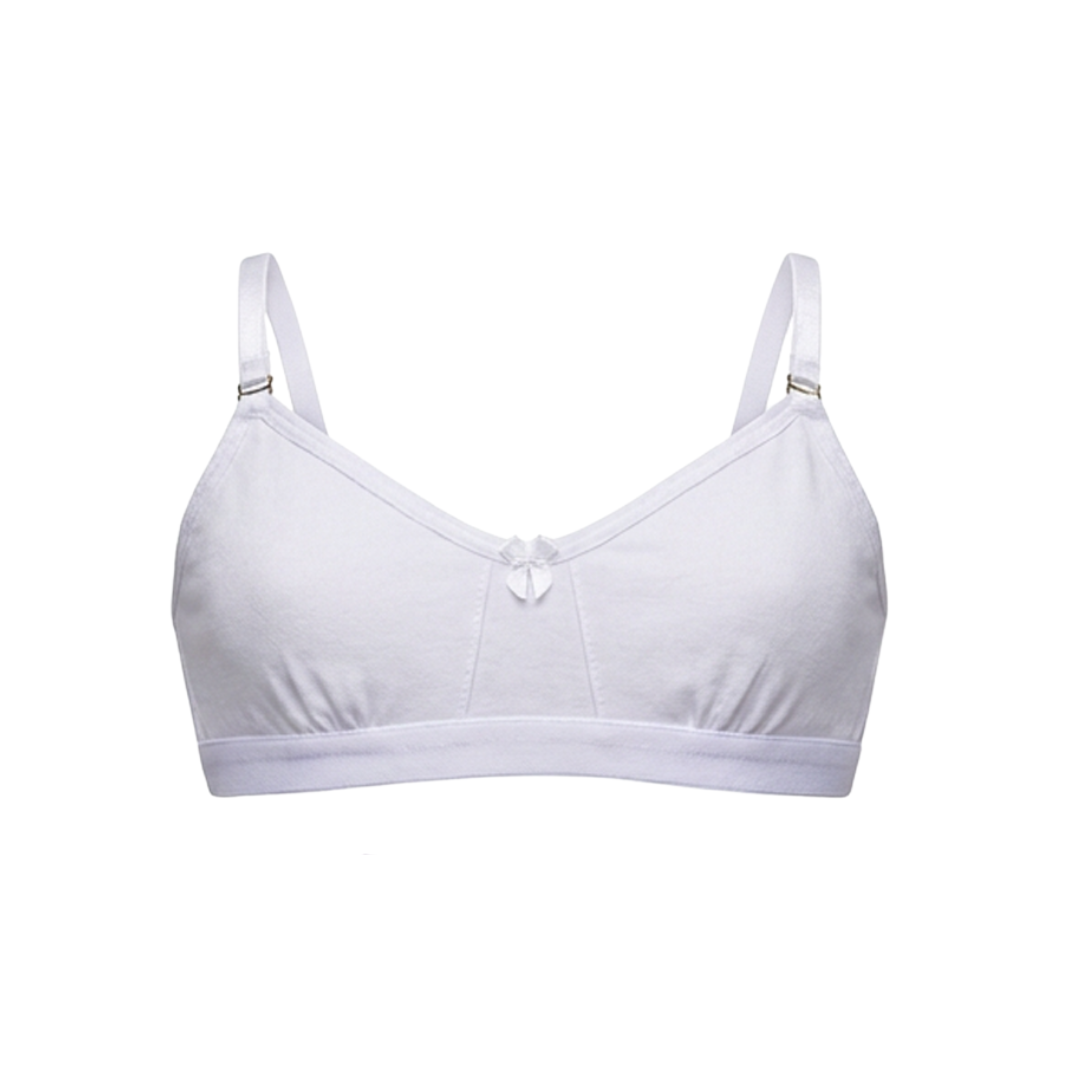 Top sin almohadilla blanco
