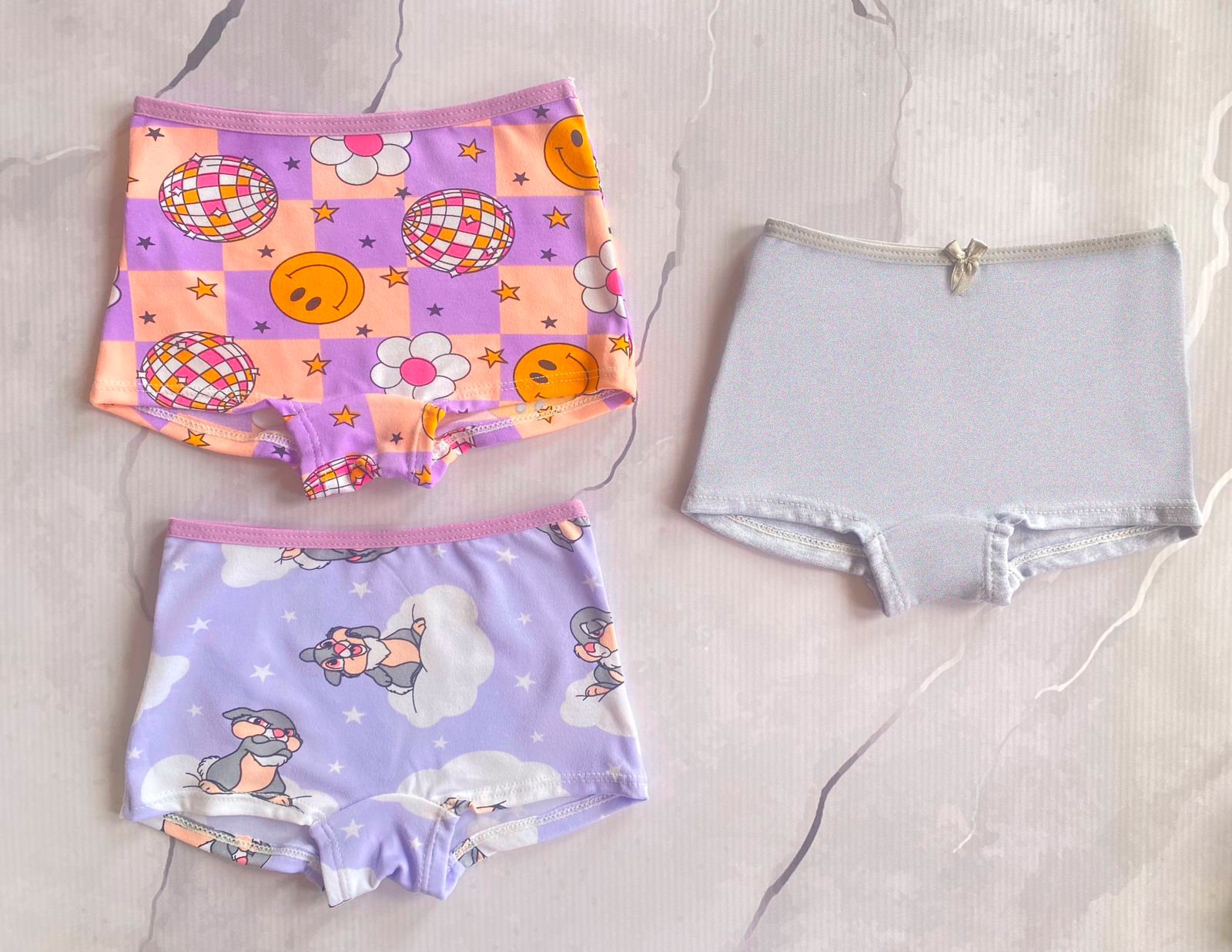 Set x 3 Panties Gris